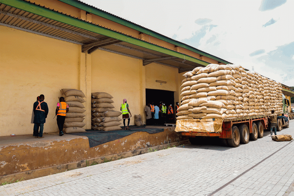 Trucks at CMC Warehouse